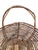 Vintage French Folk Art Adirondack Style Grapevine Gathering Basket With Double Handles, Mid-Century Rustic Market Basket 24” Wide For Sale - Image 6 of 18