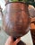 Farmhouse 1950s Oak Urn Vessel Stained Dark Brown For Sale - Image 3 of 7