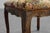 Brown Louis XV Carved Stool with Needlepoint Tapestry Seat, France, 1880 For Sale - Image 8 of 11