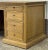 Brown Restoration Hardware French Panel Oak Desk For Sale - Image 8 of 12