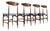 Vintage Italian Dining Room Chairs, 1960s, Set of 4 For Sale