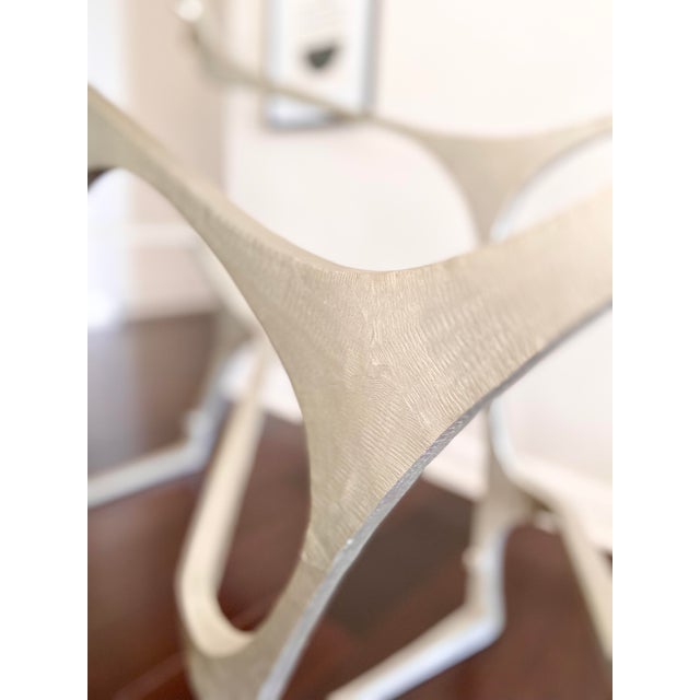 Made Goods Organic Modern Silver Bookshelf Gerald Console Table Chairish