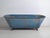 Bliue Galvanized Zinc Bathtub For Sale - Image 4 of 8