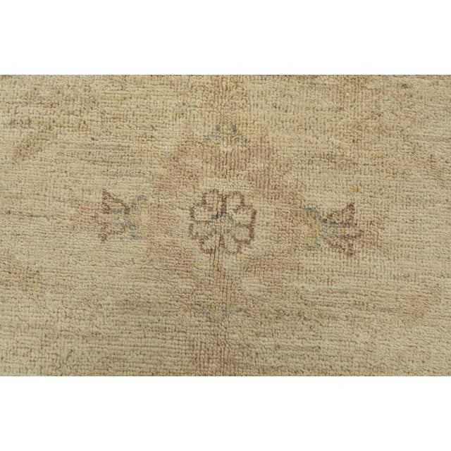 Beige Ziegler Rug 6’1” X 6’4” Beige Wool Traditional Hand-Knotted Oriental Carpet For Sale - Image 8 of 13