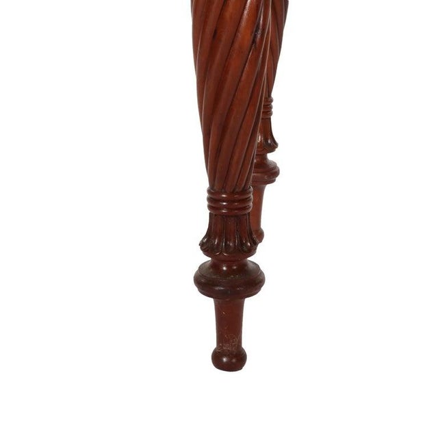 Antique Sheraton Mahogany Card Table C1830 For Sale - Image 4 of 18