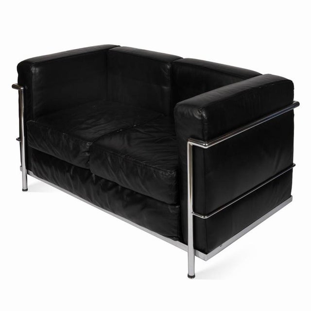 Vintage Sofa by Le Corbusier, 1980s For Sale - Image 3 of 10