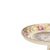 Porcelain - Tall-footed fruit bowl - 19th century. Made of 19th-century European porcelain, with polychrome and gilded...