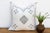 Textile 24" Casbah Charcoal Moroccan Silk Pillow For Sale - Image 7 of 7