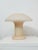 Magnificent mushroom-shaped lamp, ref. 296, by Hustadt Leuchten. Germany, 1980s. Made entirely of off-white and beige...