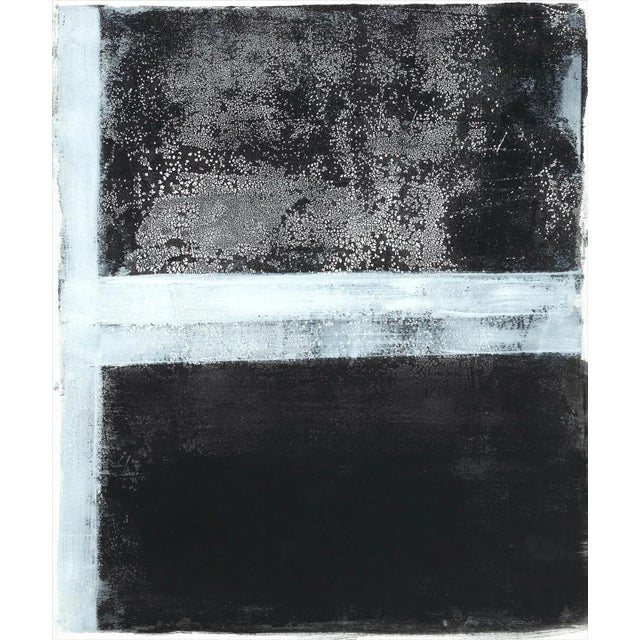 Carrie Bergey Tux-01 36*42 Framed Canvas Original Reproduction Abstract Black White Art by Carrie Bergey, Framed For Sale - Image 4 of 4