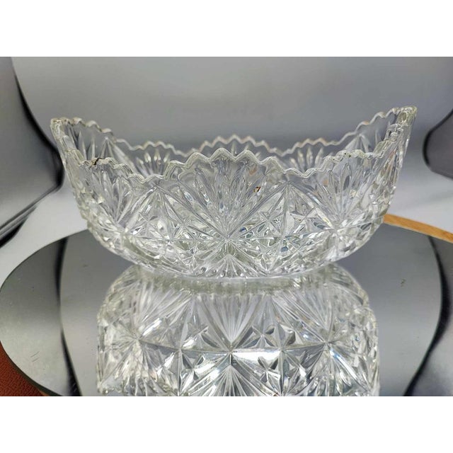 Glass Bowl from Polish Hortensja Glassworks, 1970s For Sale - Image 3 of 8