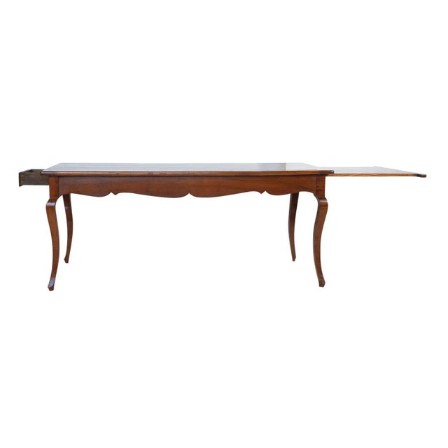 French Circa 19th Century French Farm Table For Sale - Image 3 of 9