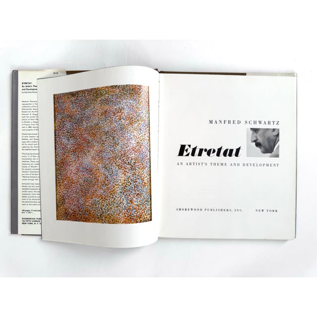 Abstract 1960s First Edition Manfred Schwartz “Etretat” Coffee Table Book French Coast Art For Sale - Image 3 of 12
