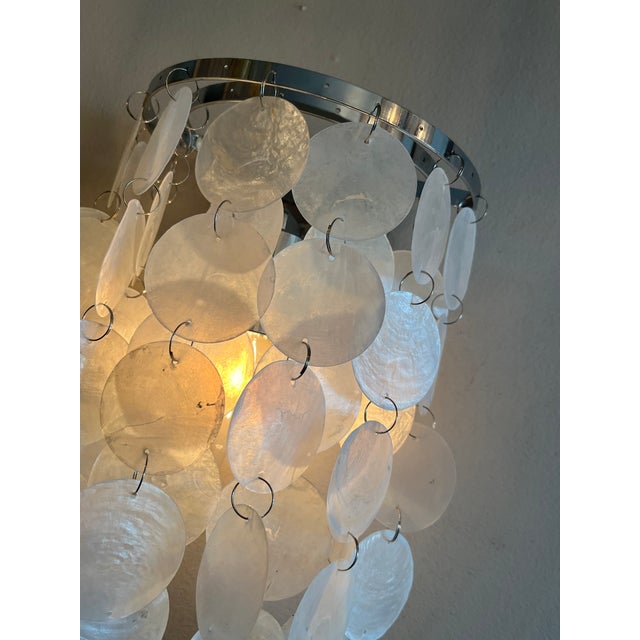 Capiz Shell Wall Light, 2019 For Sale - Image 4 of 11