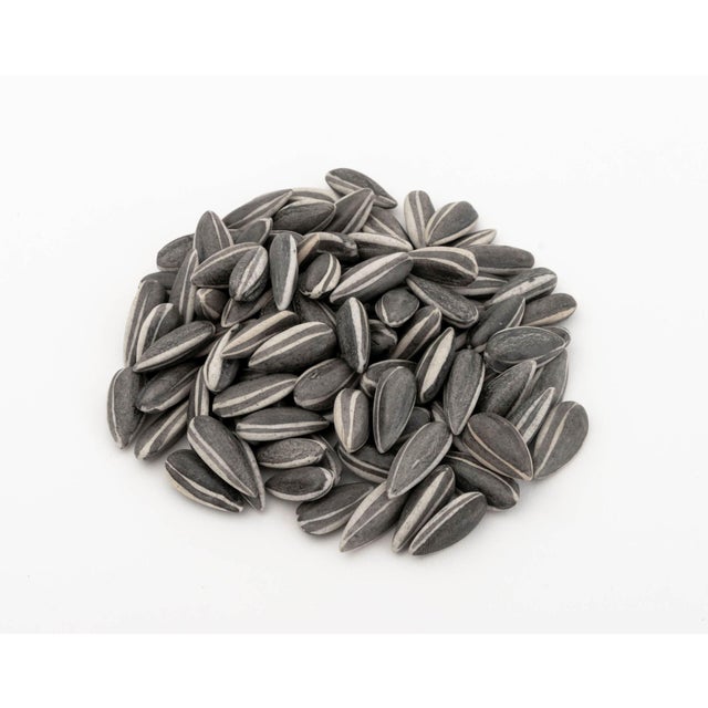 Ai Wei Wei (Chinese, b. 1957) "Kui Hua Zi" Trompe L'Oeil Porcelain Sunflower Seeds in a Two-Piece Glass Vase. Overall:...