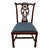 Chinoiserie Set of 6 Vintage Maitland Smith Mahogany Chinese Chippendale Dining Chairs For Sale - Image 3 of 8