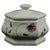 Mid-Century Handmade Floral Ceramic Soup Bowl, Italy For Sale - Image 5 of 5