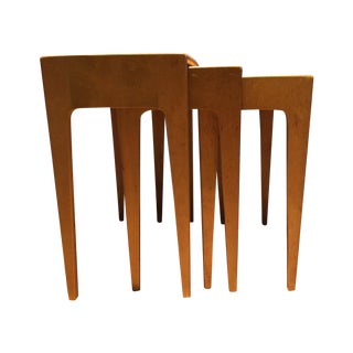 Heywood Wakefield Nesting Tables - Set of 3 For Sale