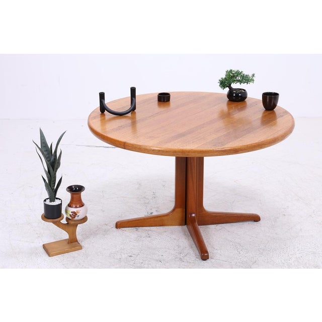 Vintage Extendable Teak Dining Table by CJ Rosengaarden, 1960s For Sale - Image 3 of 16