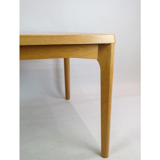 Wood Oak Coffee Table by Henning Kjærnulf for Vejle Chairs and Furniture Factory, 1960s For Sale - Image 7 of 12