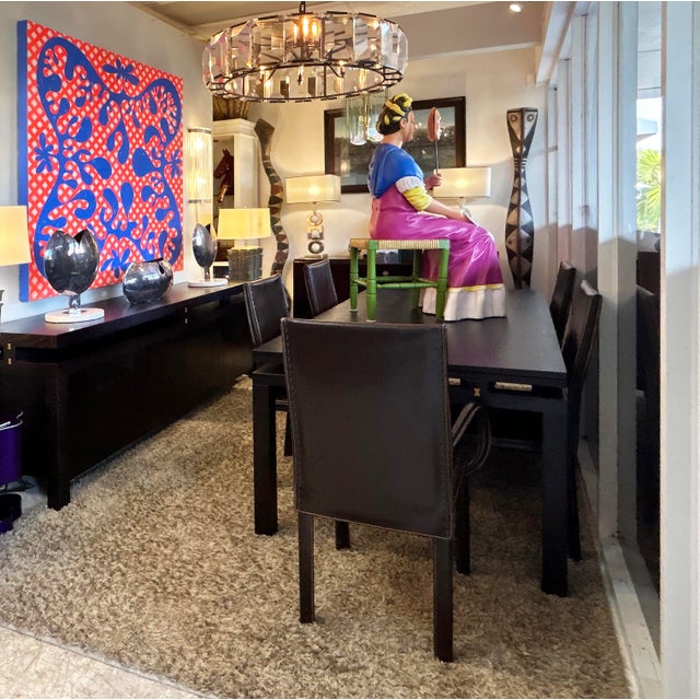 Roche Bobois Sideboard Credenza from Dining Set Offered Separately Offered for sale is a Roche Bobois server credenza made...