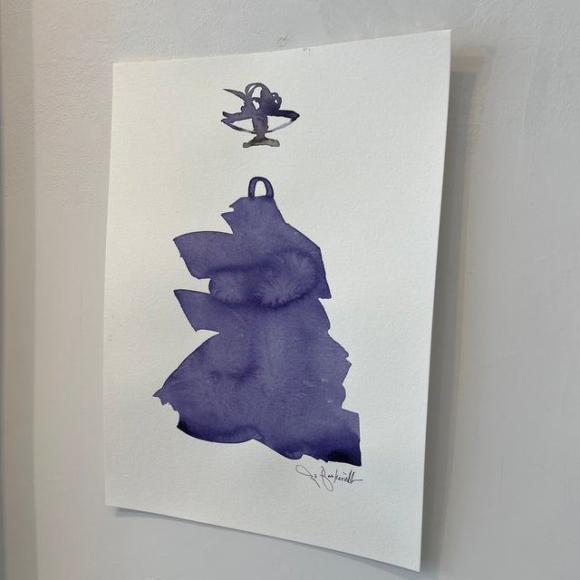 Ink Wash Original Painting by Jo Baskerville For Sale - Image 4 of 10