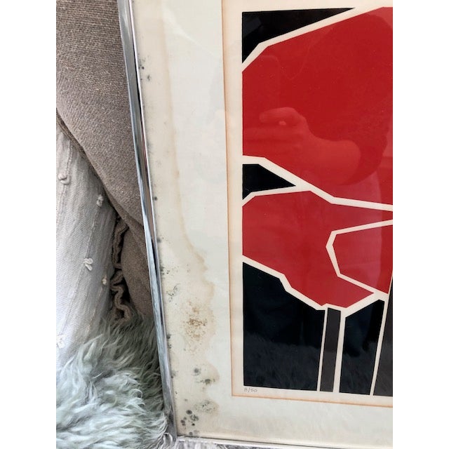 Two Signed and Numbered Dienstag Serigraphs - 1970's- Set of 2 For Sale - Image 12 of 12