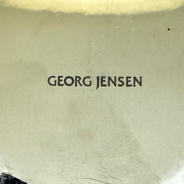 Large Chromium-Plated 2-Piece Legacy Bonbonniere by Georg Jensen For Sale - Image 11 of 11