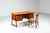Svend aage madsen freestanding desk produced by h.p. Hansen, denmark, 1960. A beautifully crafted and highly elegant...
