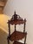 Antique Victorian Mahogany Corner Whatnot, 1880 For Sale - Image 6 of 7