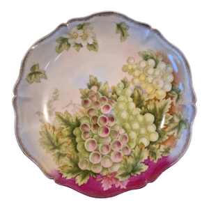 Bavarian Vintage Decorative Fruit Plate