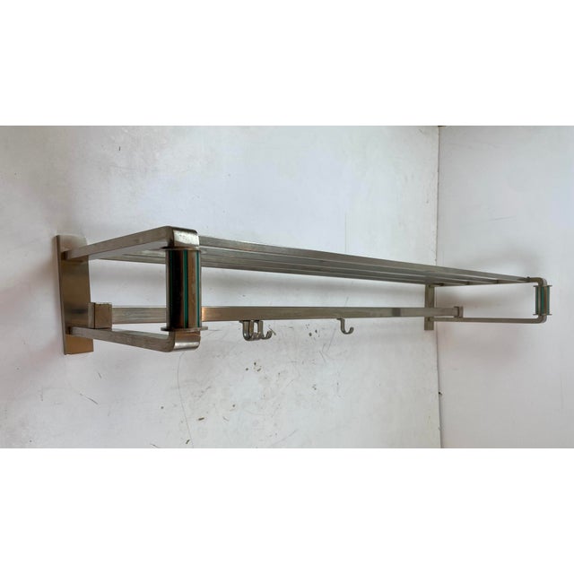 Art Deco Train Carriage Coat Rack, 1930s For Sale - Image 9 of 16