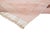 Minimalist Solid Panel Hand-Knotted Wool Rug | 10'4" X 6'7" | One of a Kind For Sale - Image 6 of 10