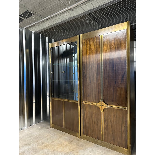 1950s 1950s Set of Mastercraft Wardrobe Cabinets For Sale - Image 5 of 12
