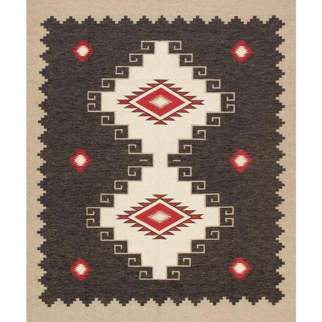 Tuscany Wool L. Brown Area Rug, 8' 2'' X 9'10'' For Sale - Image 4 of 4
