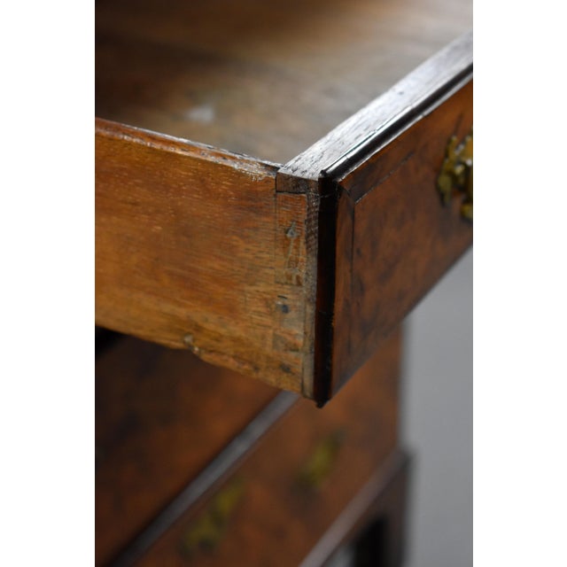 18th Century George I English Walnut Secretaire Bookcase For Sale - Image 12 of 13