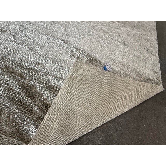 Ivory 9ft 11in × 10ft 4in Exquisite Rugs Calla Collection Design #2873 Area Rug For Sale - Image 8 of 12