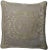 Contemporary Linen & Velvet 22"x22" Throw Pillow For Sale - Image 3 of 3