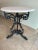 A beautiful pair of antique Victorian cast iron occasional foliate tripod table bases, it/they will dignify any room they...