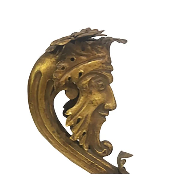 Mid 19th Century Bronze Dore Faces - a Pair For Sale In Dallas - Image 6 of 11