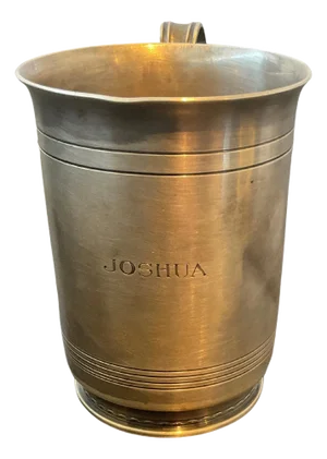 Sterling Tiffany Cup Inscribed Joshua