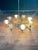 Glass Sputnik Chandelier attributed to Kaiser Idell, 1970s For Sale - Image 7 of 11
