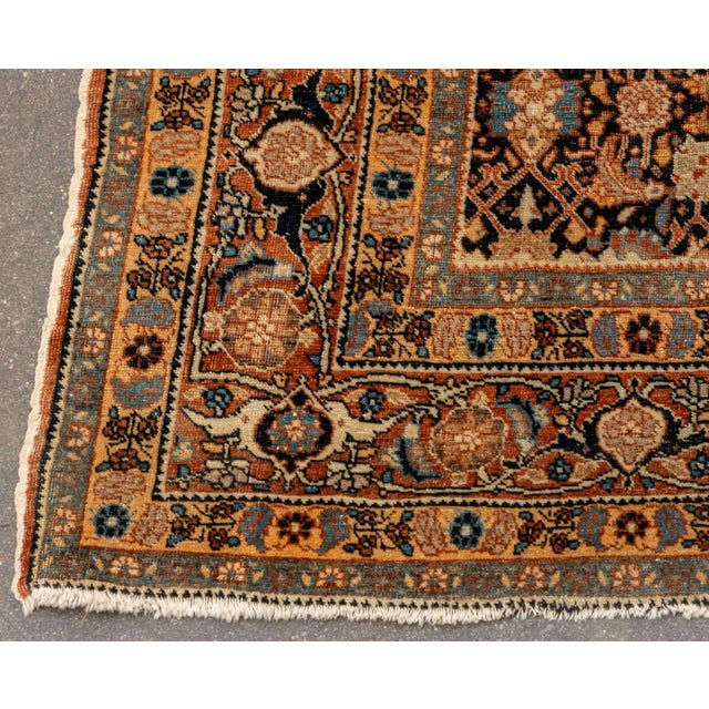 Persian Veramin Rug, 5' 2" X 4' For Sale In New York - Image 6 of 9