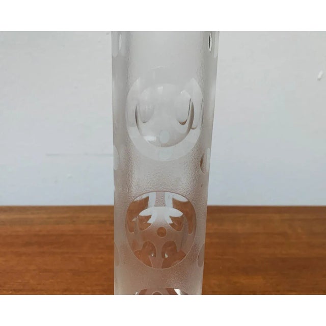 Vintage Bubble Glass Vase, 1970s For Sale - Image 11 of 16