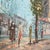 1950s Pair of Framed Caroline Burnett Parisian Street Scenes For Sale - Image 9 of 12