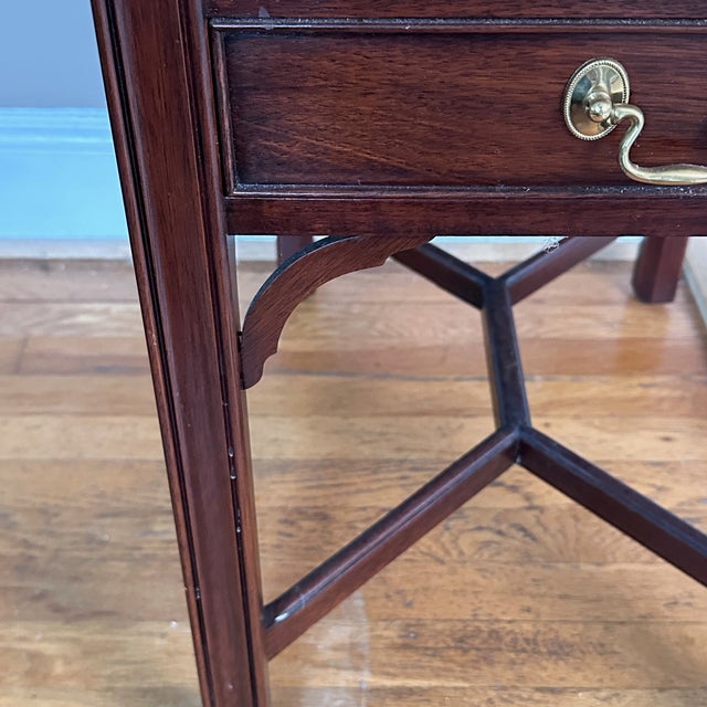 Henkel Harris 1970s Henkel Harris Drop Side Table For Sale - Image 4 of 10