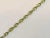 15 Carat Genuine Natural Peridot & Diamond Tennis Bracelet 14 Karat White Gold For Sale - Image 16 of 18