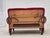 Danish 2-Seater Drop Arm and Back Sofa in Cherry-Red Velour, 1950s For Sale - Image 18 of 18