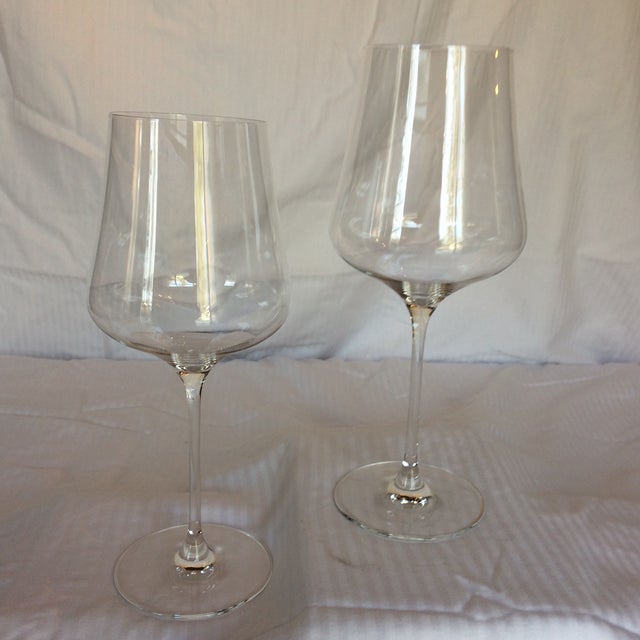 Gabriel Glas Crystal Wine Glasses Signed Set of 2 Chairish