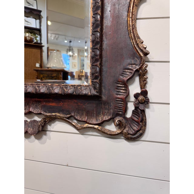 19th Century Italian Carved Mirror For Sale - Image 4 of 10